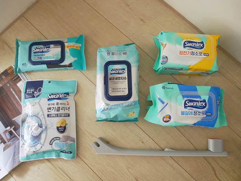 [啾團] 忙碌家庭救星！韓國Swanlex 讓清潔速度快 3 倍、時間省一半(韓國超推的居家清潔品牌)