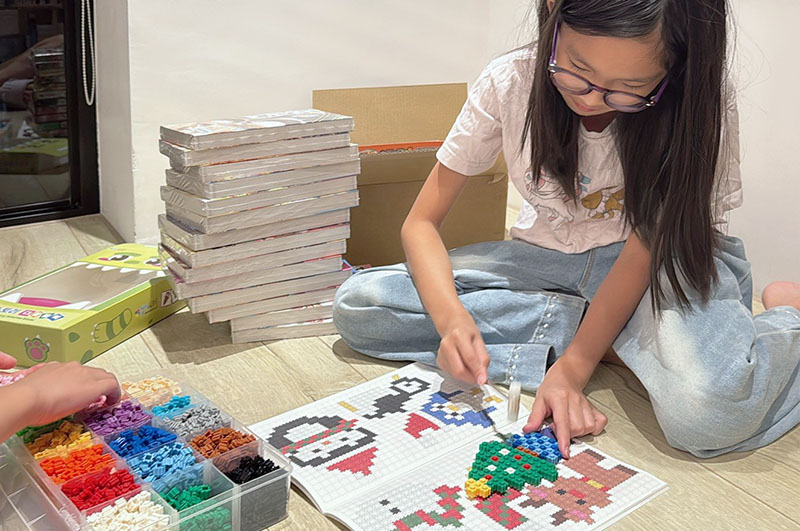 [啾團] 日韓包包/玩具綜合團(韓國Color Story免燙拼豆/recipebox兒童清潔/CHARIN摺疊包/MY TOYS史萊姆)