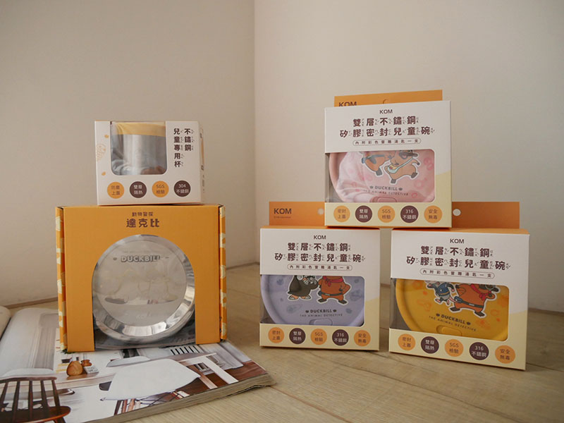 [啾團] 國小/幼兒園老師指定款！KOM316不鏽鋼餐具，爸媽圈瘋傳的「入學神隊友」