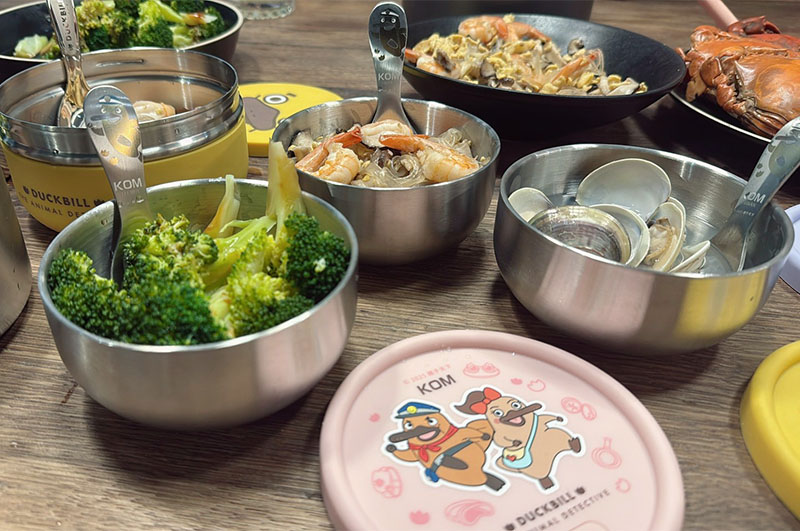 [啾團] 國小/幼兒園老師指定款！KOM316不鏽鋼餐具，爸媽圈瘋傳的「入學神隊友」