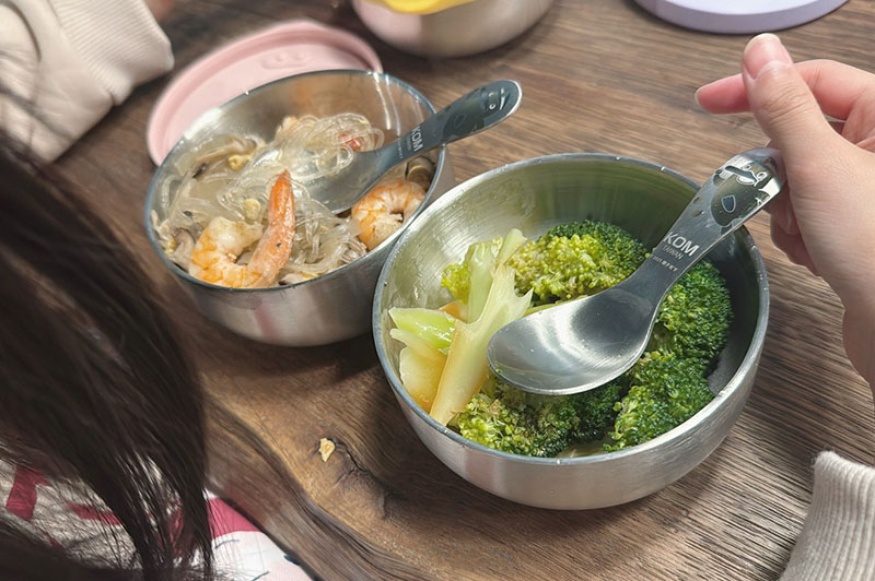 [啾團] 國小/幼兒園老師指定款！KOM316不鏽鋼餐具，爸媽圈瘋傳的「入學神隊友」
