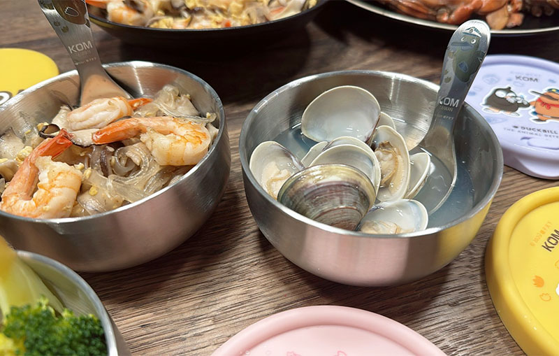 [啾團] 國小/幼兒園老師指定款！KOM316不鏽鋼餐具，爸媽圈瘋傳的「入學神隊友」