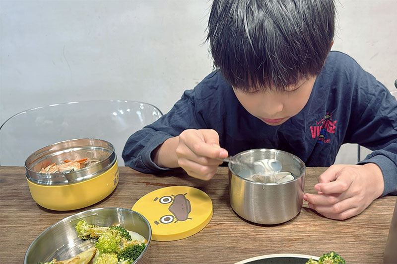 [啾團] 國小/幼兒園老師指定款！KOM316不鏽鋼餐具，爸媽圈瘋傳的「入學神隊友」