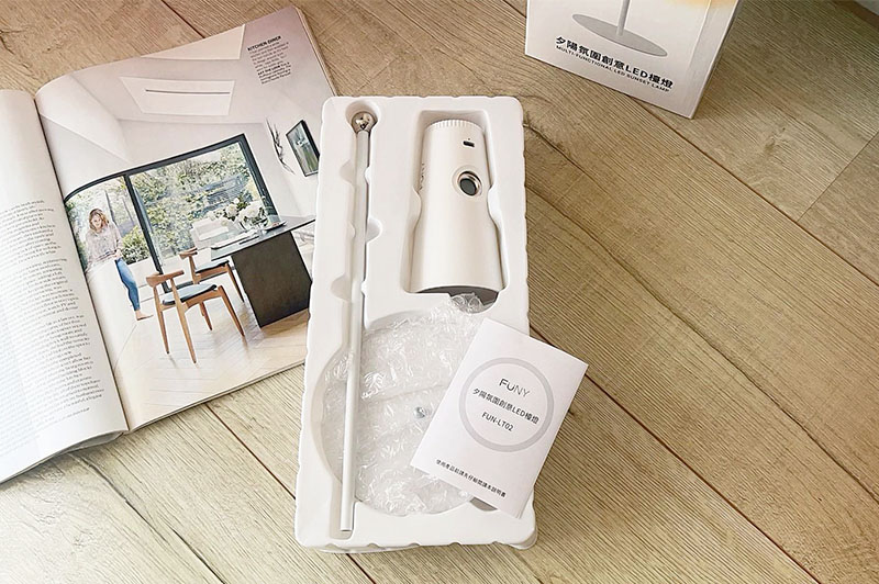 [啾團] 點亮家中的質感角落！FUNY夕陽氛圍創意LED檯燈，一秒切換浪漫日落與專注時刻