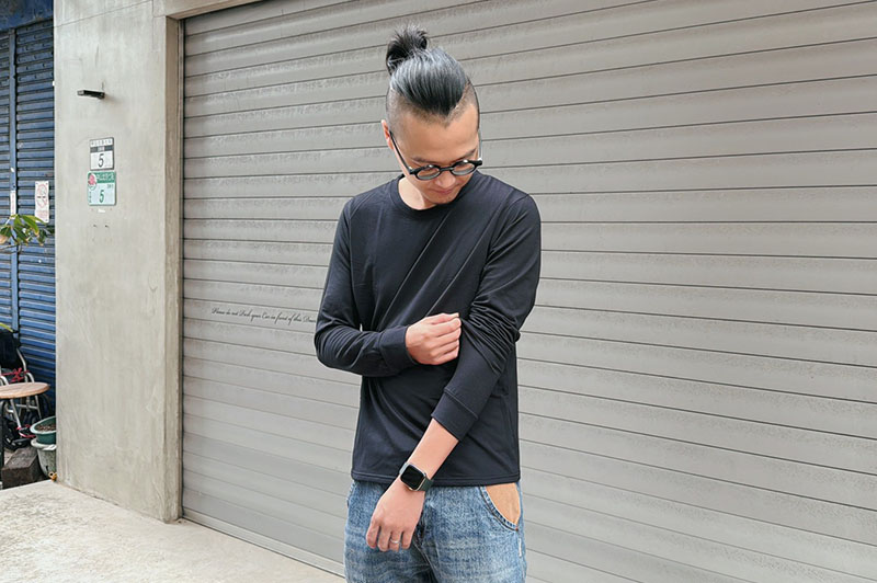 [啾團] 霸王級寒流我不怕！❄️ 一件抵兩件！秘密武器是它WIWI-墨金極燃暖絨發熱衣