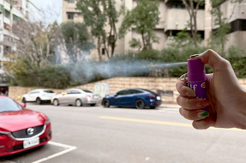 [啾團] Fire Out-MIT防身噴霧，這不是恐嚇，而是每個人都該正視的提醒