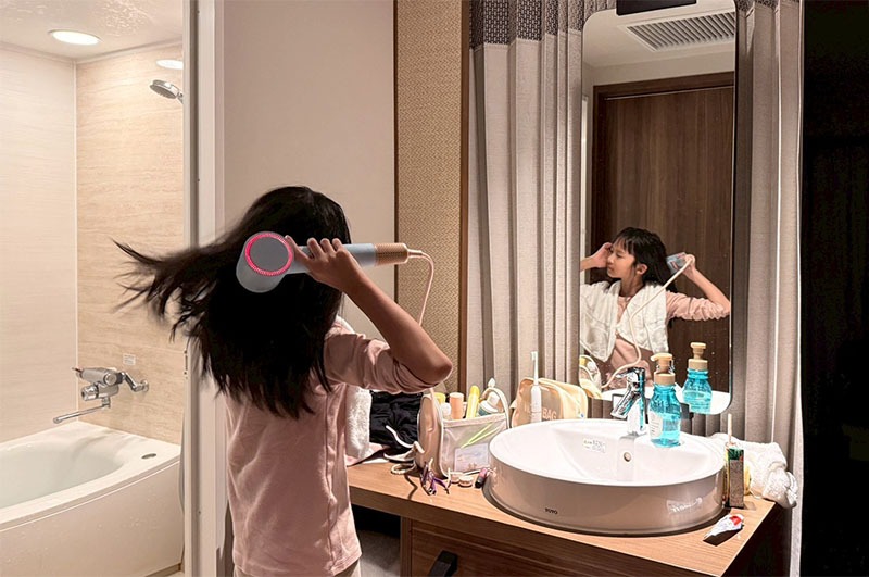 [啾團] 德國Bianco AURA國際全電壓高速負離子吹風機,出國終於不用再將就！不到2000元的「全電壓高速吹風機」實測直接勝過萬元款