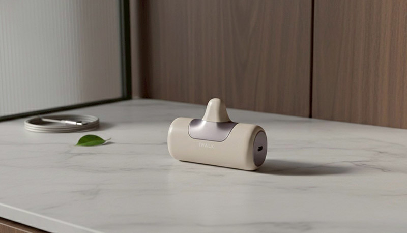 [啾團]iWalk六代口袋行動電源,不被線干擾跟束縛的超輕巧行動電源(加開快充頭/充電線/GUXON巧方塊雙線行動電源)