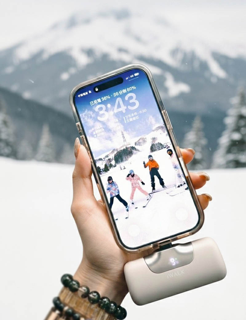 [啾團]iWalk六代口袋行動電源,不被線干擾跟束縛的超輕巧行動電源(加開快充頭/充電線/GUXON巧方塊雙線行動電源)