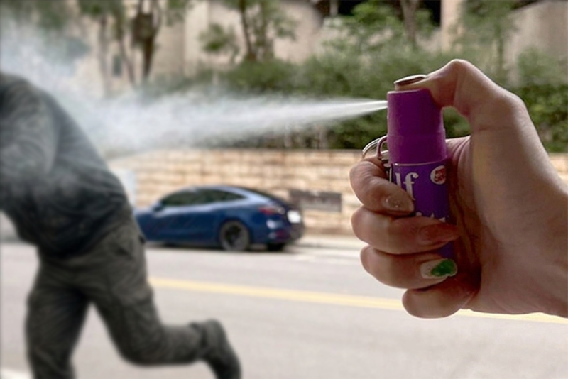 [啾團] Fire Out-MIT防身噴霧，保護自己，深夜回家不再心驚驚，極簡設計、單手秒開