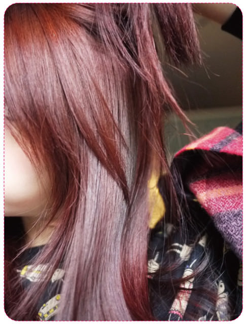 [髮型] 新年快樂!!!燒到一堆人的顏色!!!超美的咖啡橘髮色
