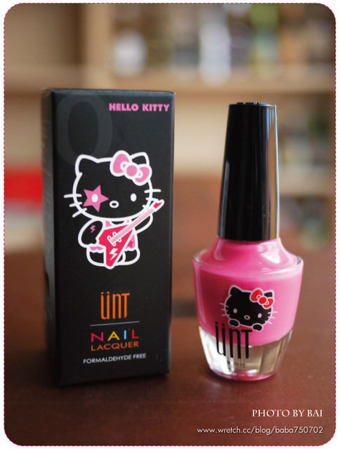 [甲彩] 讓人為之瘋狂的UNT x Hello Kitty指甲油