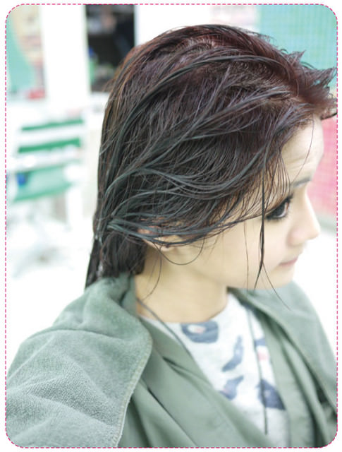 [變髮] 冬天就是要超稱膚色的紫紅色+我的護色方法