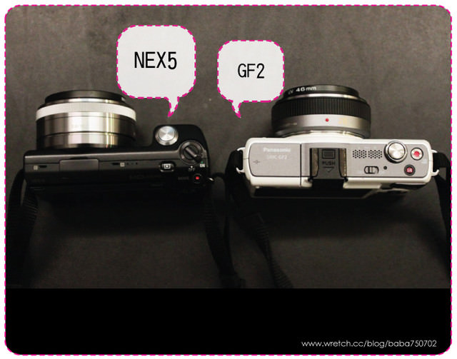 [小物] SONY NEX-5D分享 及 GF2比較